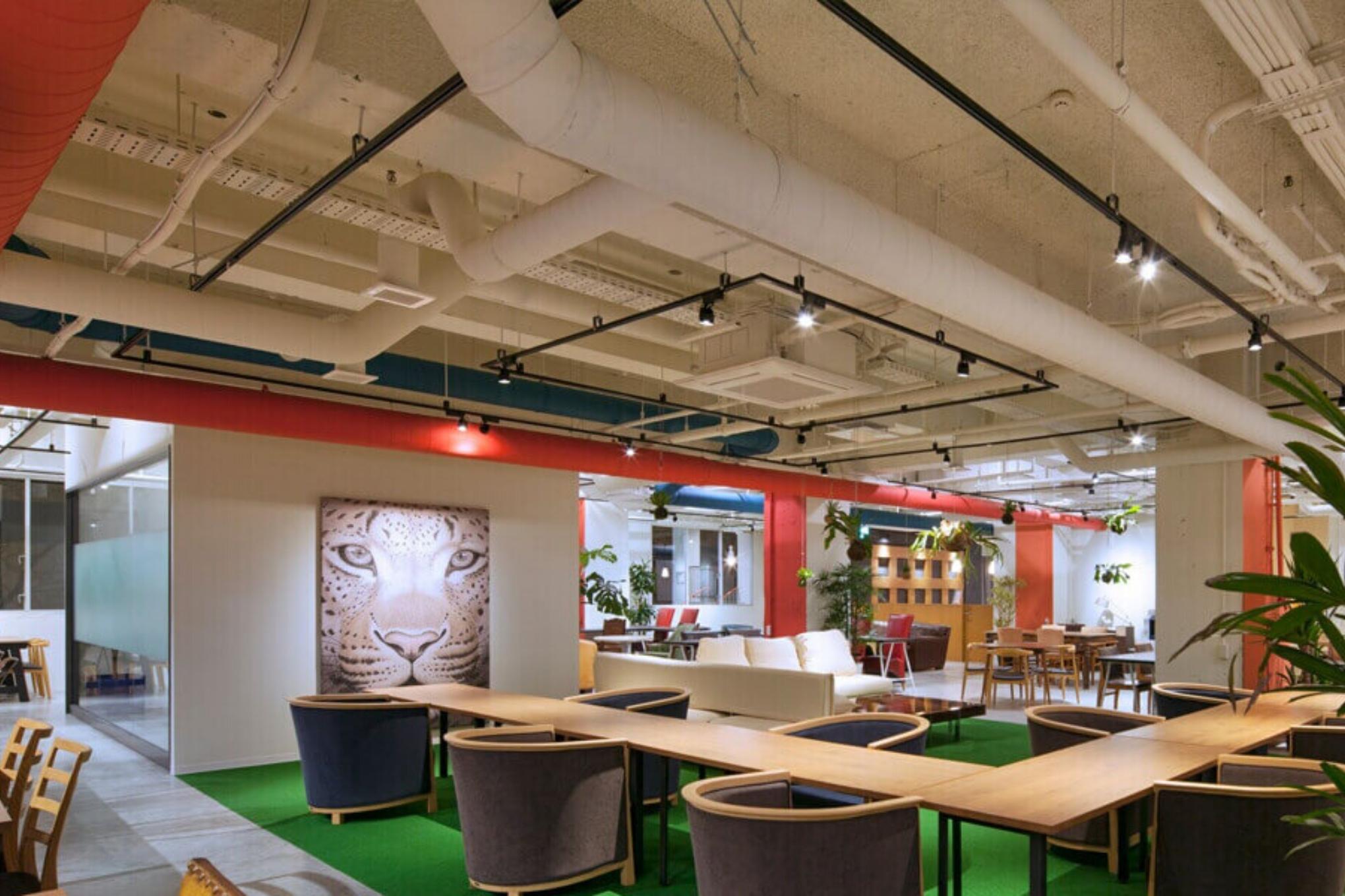 To show the Hakata co-working space branch in other location of The Company