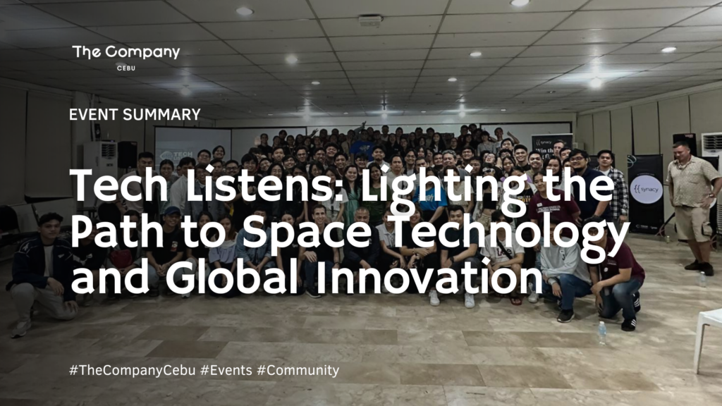 Tech Listens: Lighting the Path to Space Technology and Global Innovation