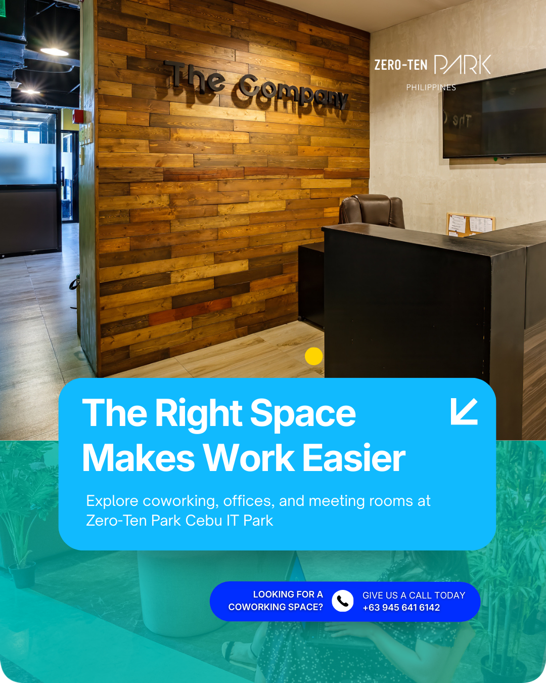 Coworking space in Cebu IT Park office space in IT park