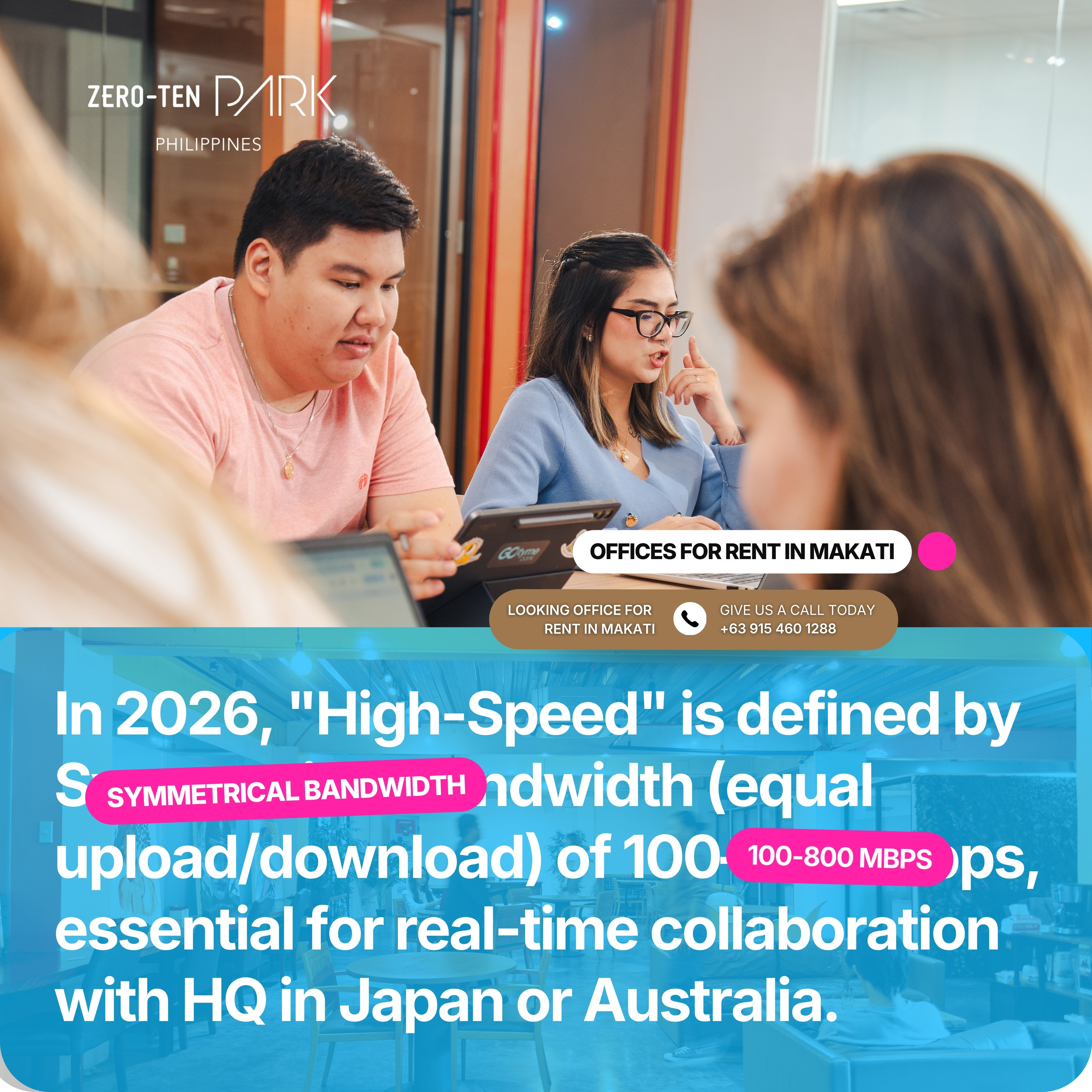 Flexible Daily Workspaces - Premium Day Offices for Rent in Makati - Zero-Ten Park Philippines Makati (3) Flexible Daily Workspaces: Premium Day Offices for Rent in Makati