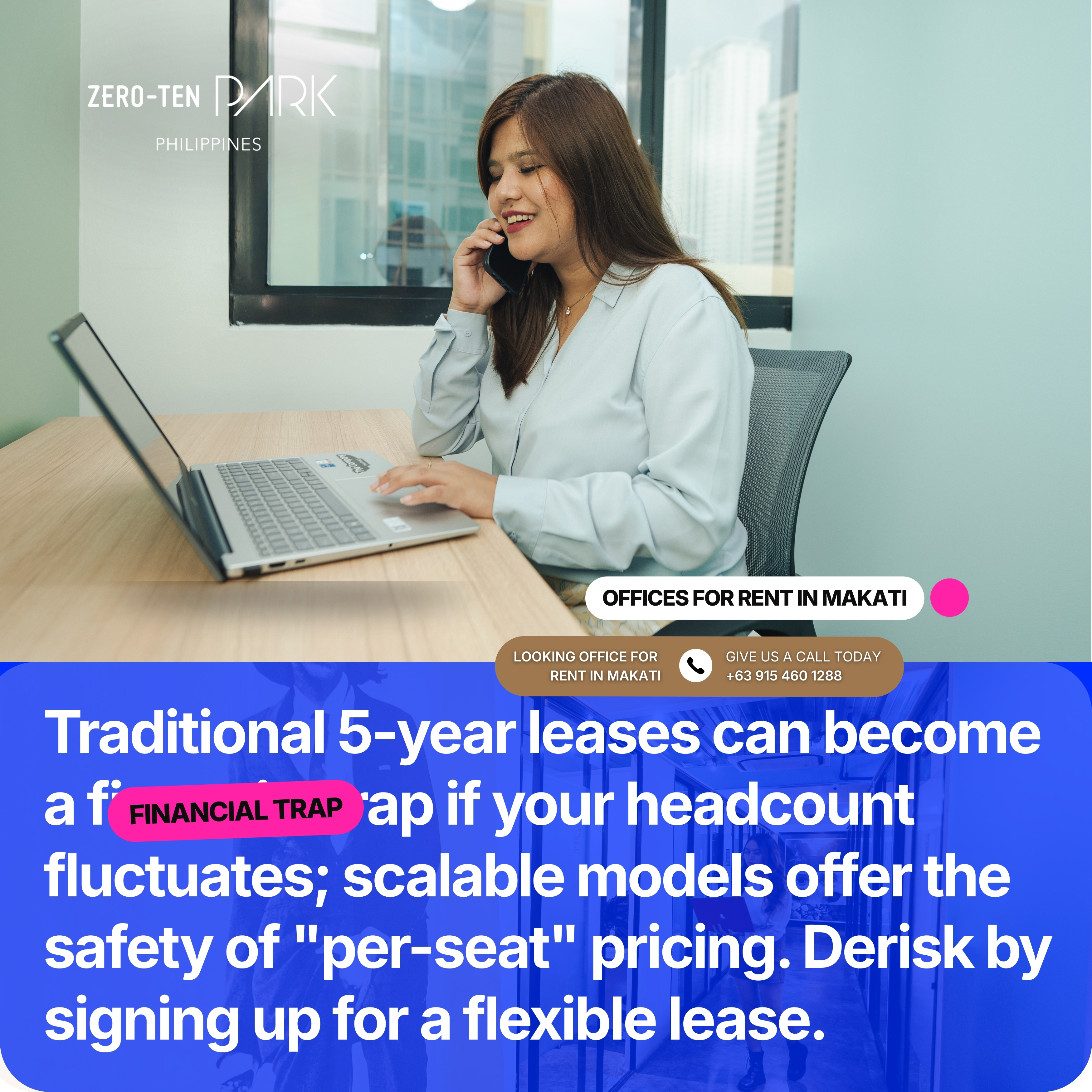 Scalable Enterprise Offices for Rent in Makati - Zero-Ten Park Makati