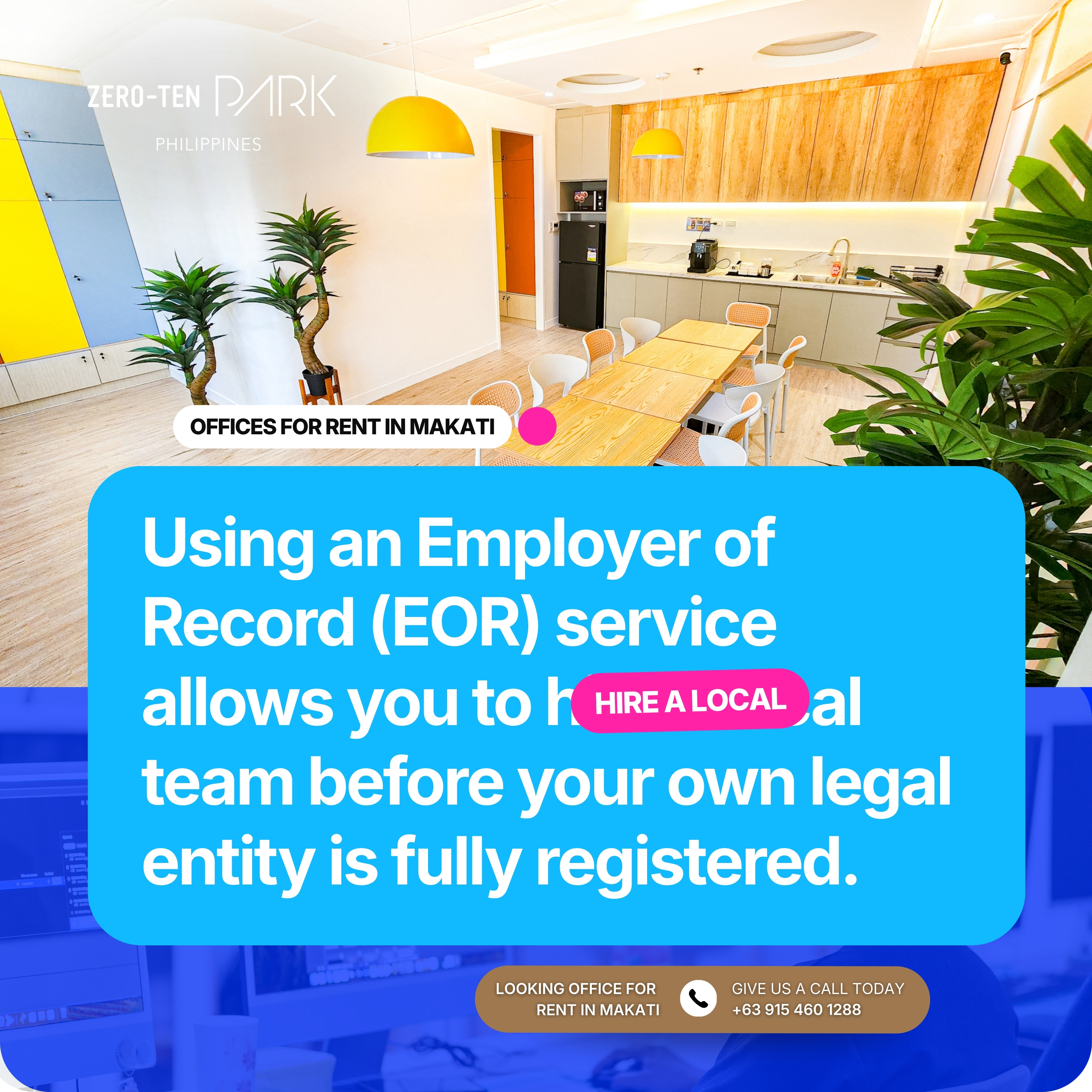 Scalable Enterprise Offices for Rent in Makati - Zero-Ten Park Makati