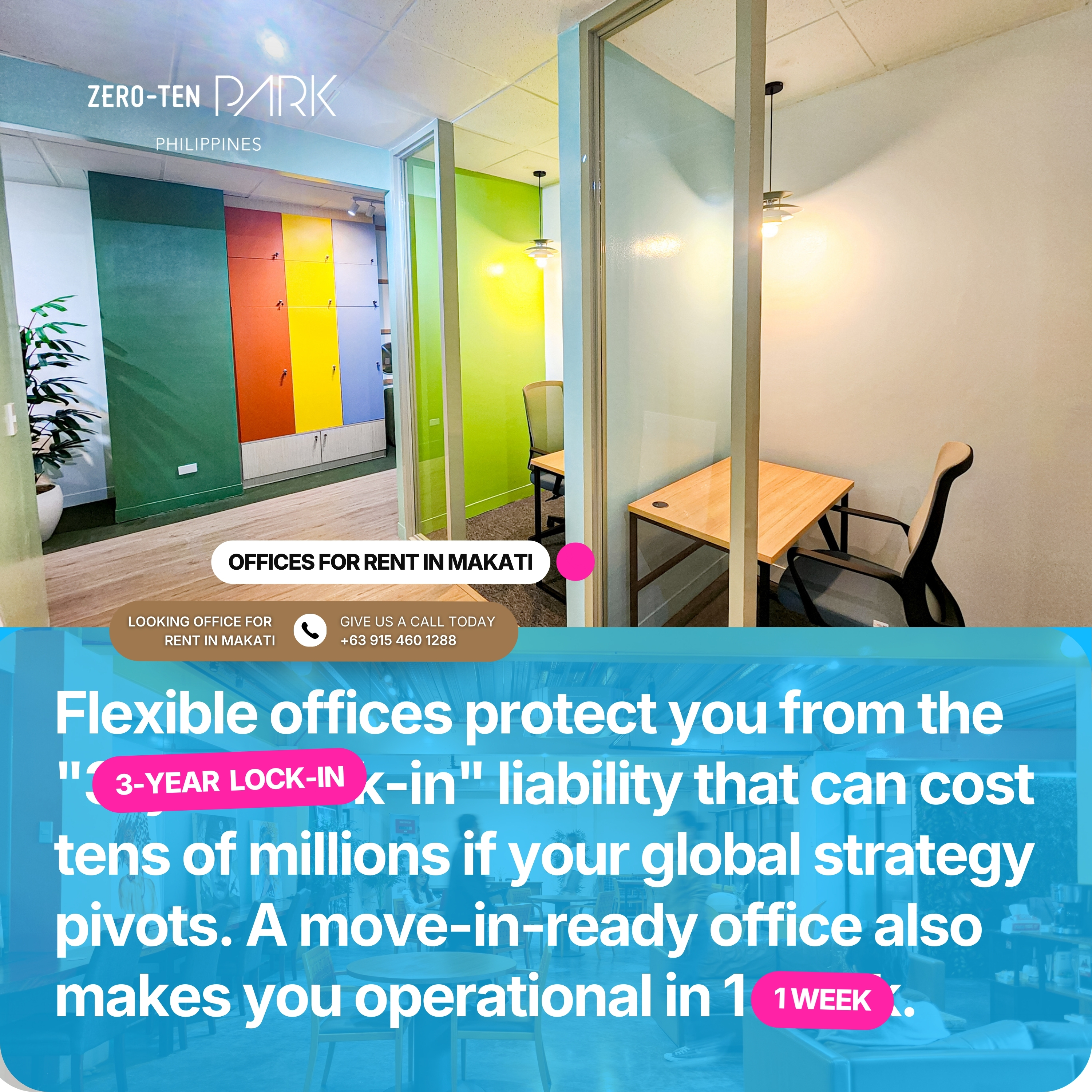 The Strategic Pivot to Small Offices for Rent in Makati - Zero-Ten Park Philipppines