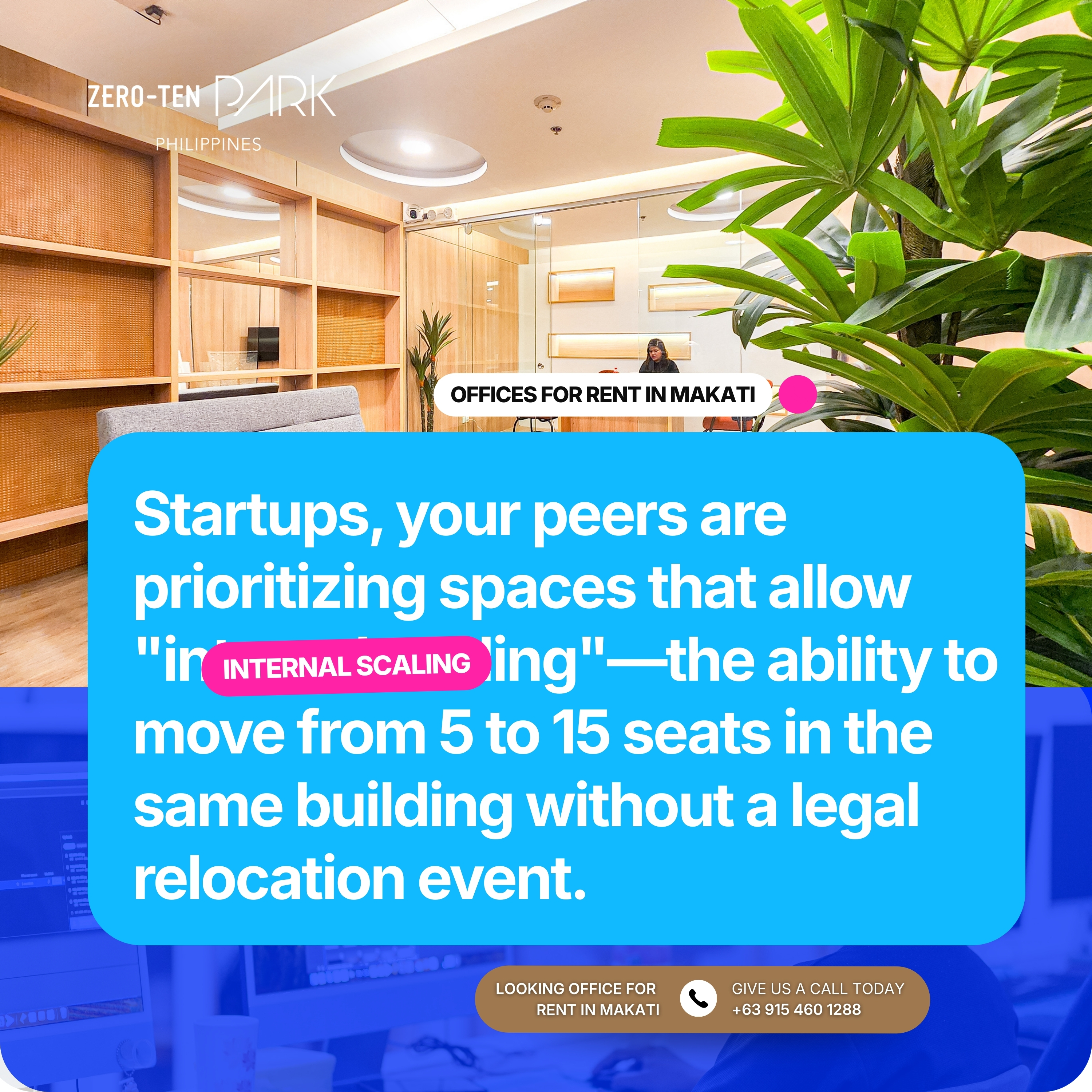 The Strategic Pivot to Small Offices for Rent in Makati - Zero-Ten Park Philipppines