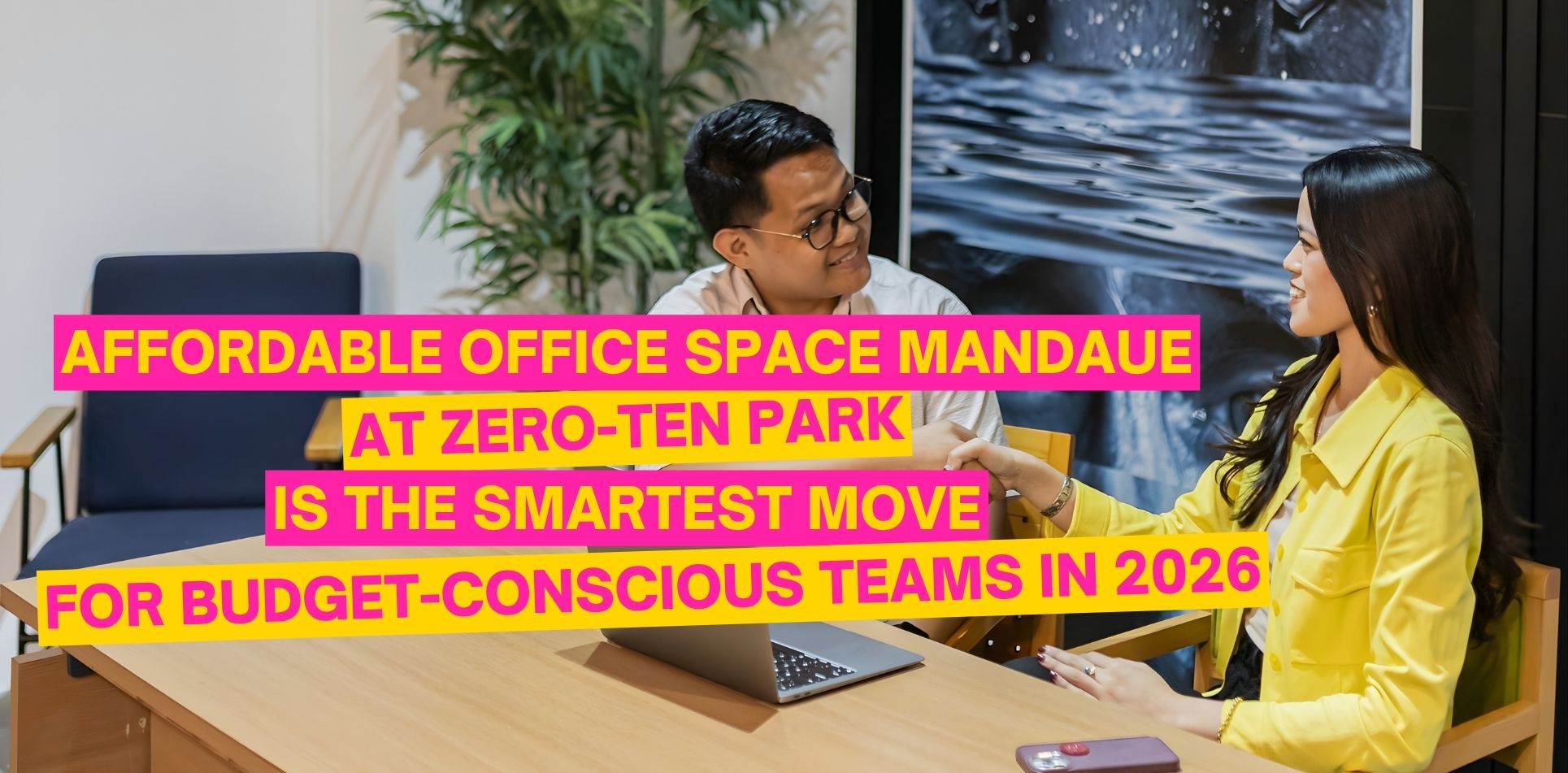 Affordable Office Space Mandaue at Zero-Ten Park for startups and growing teams