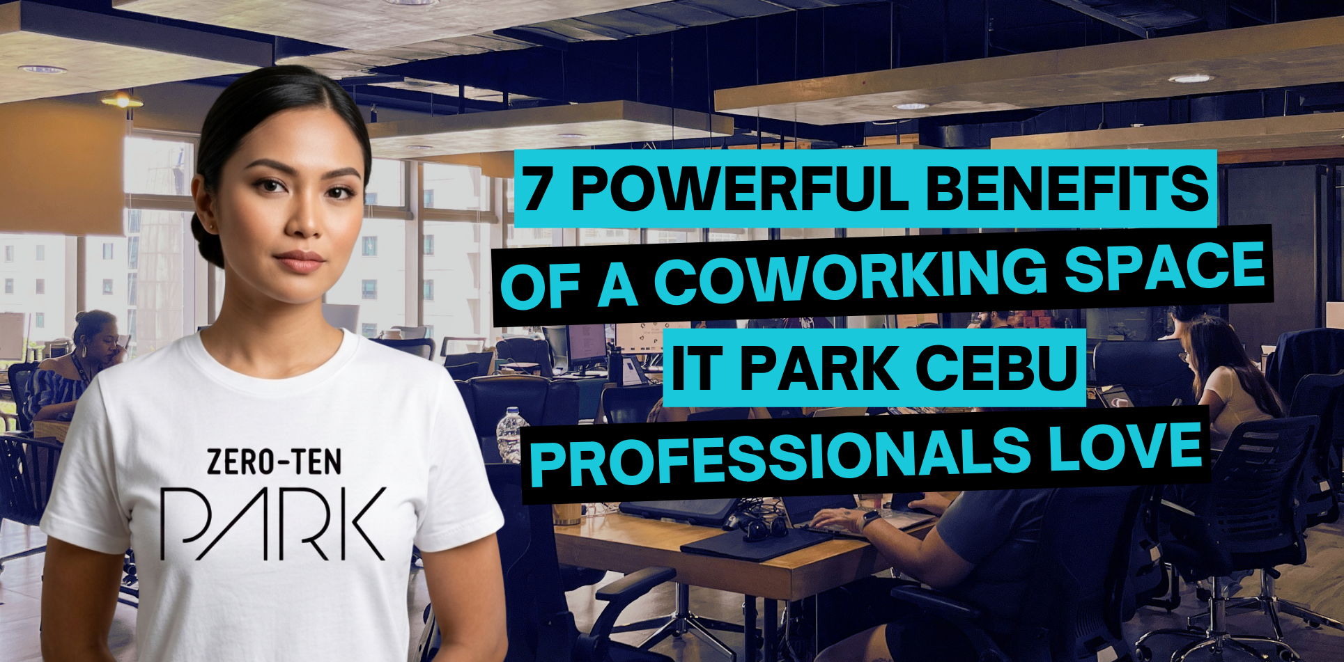 coworking space IT Park Cebu modern workspace professionals working in Cebu IT Park