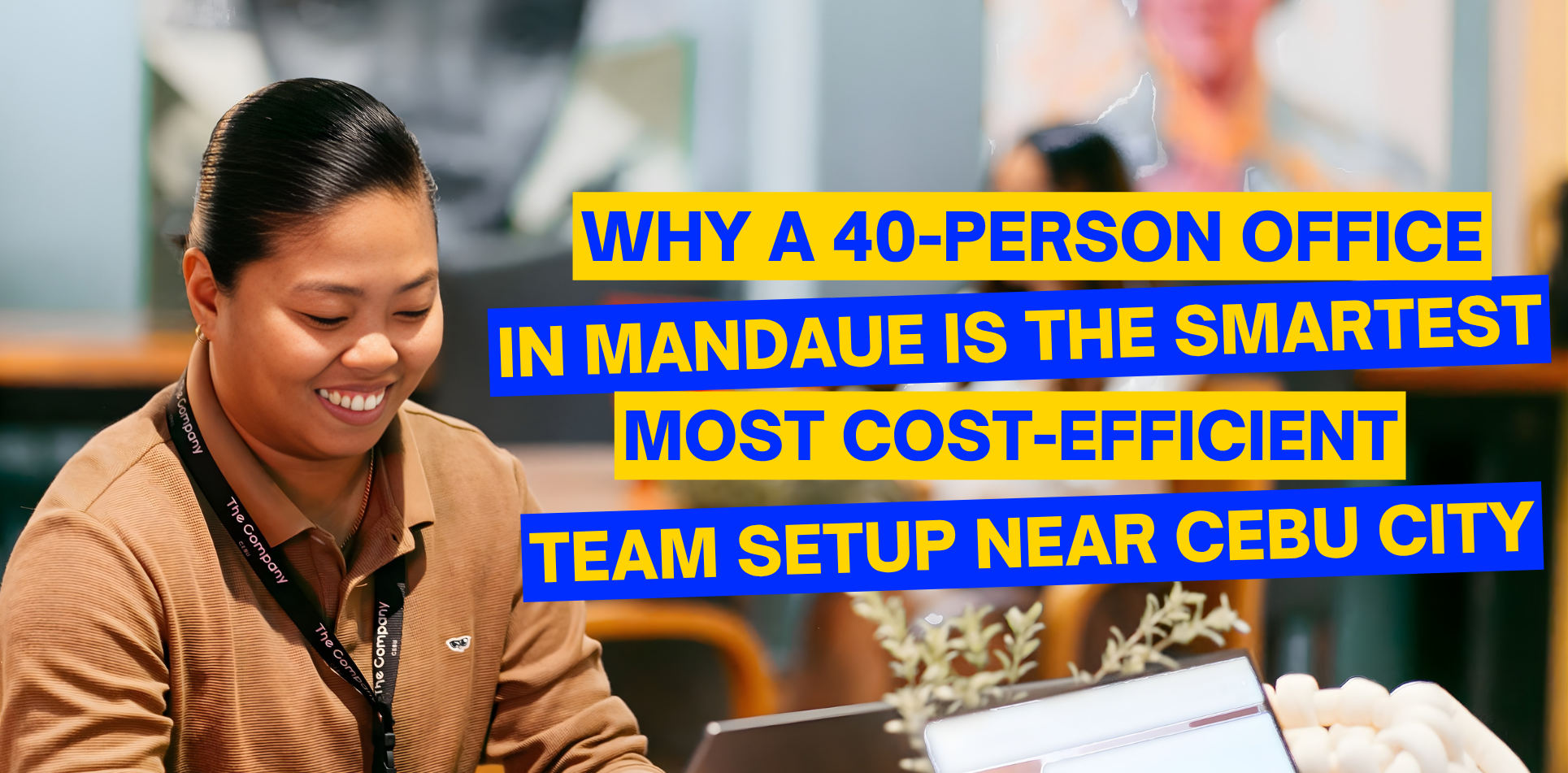 40-Person Office in Mandaue modern workspace setup for growing teams