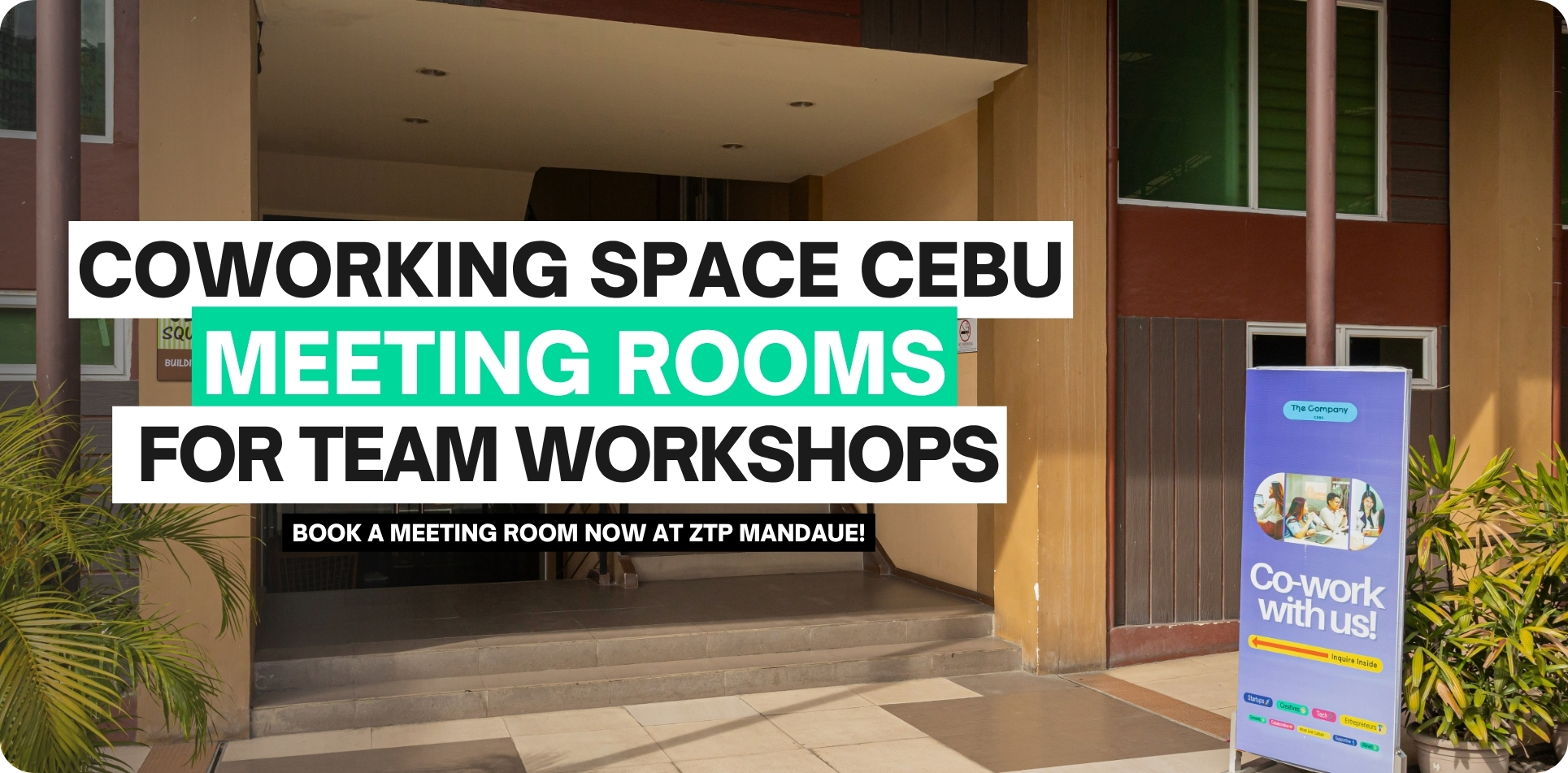 Coworking Space Cebu | Meeting Rooms for Team Workshops