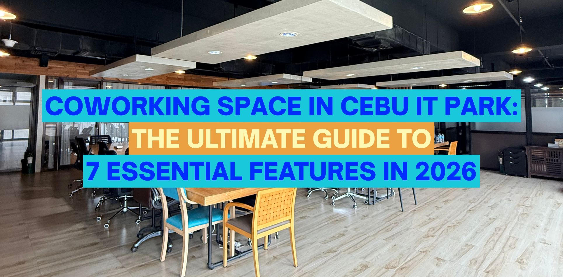 coworking space in Cebu IT Park for modern startups and remote teams