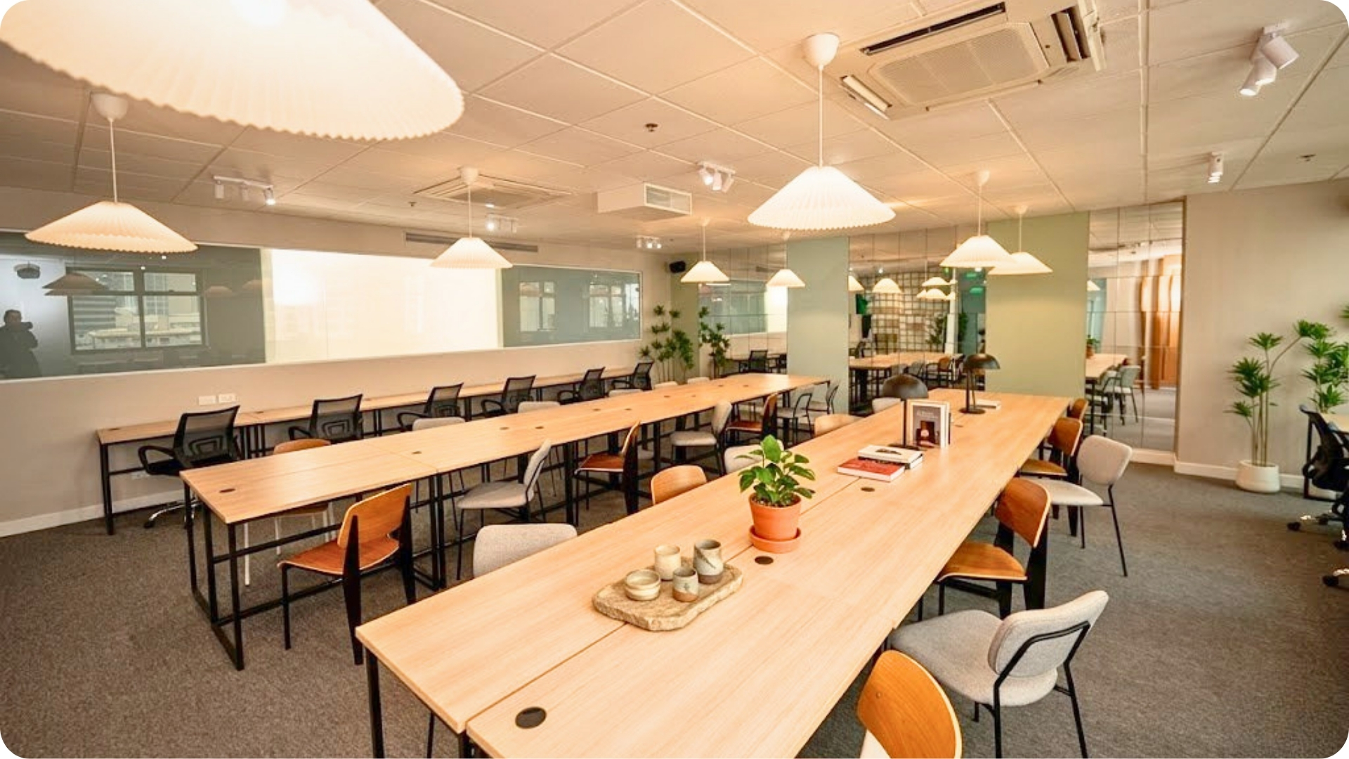 Zero-Ten Park Philippines community members collaborating in a shared coworking space
