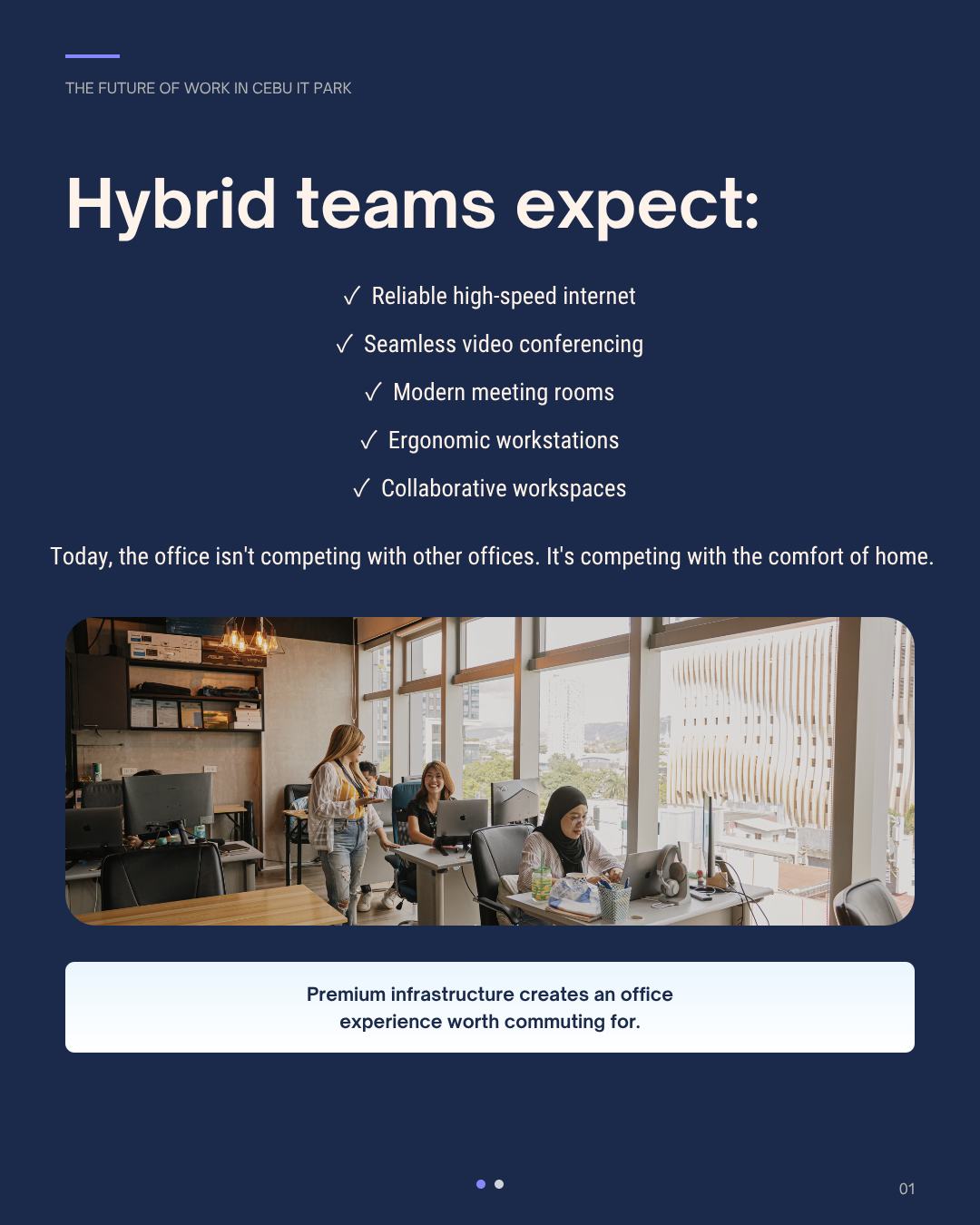 Slide 1 - Premium Infrastructure