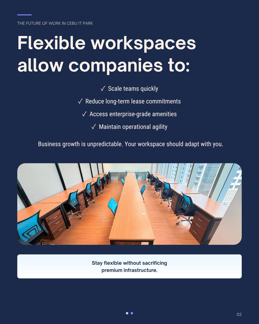 Slide 2 - Flexible Workspaces