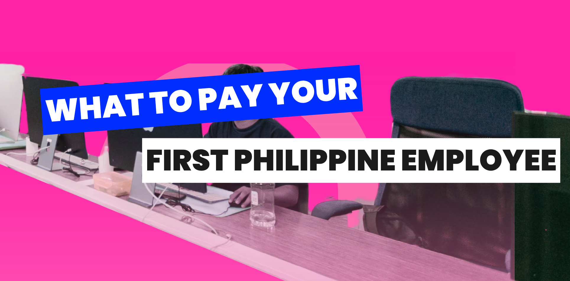 Philippine salary guide for Australian employers - office workspace in the Philippines