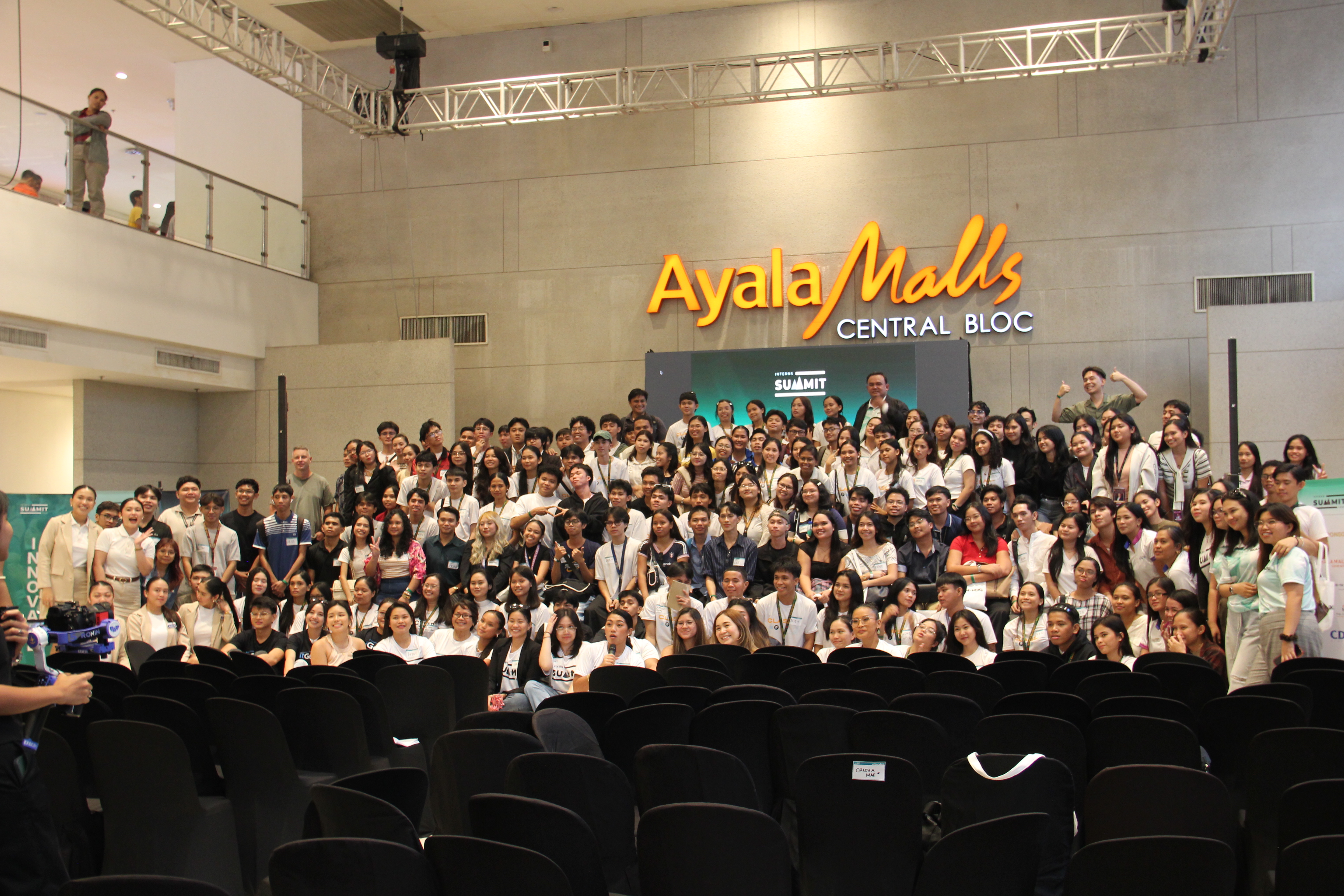 Zero-Ten Park team and interns at Interns Summit 2026 in Cebu
