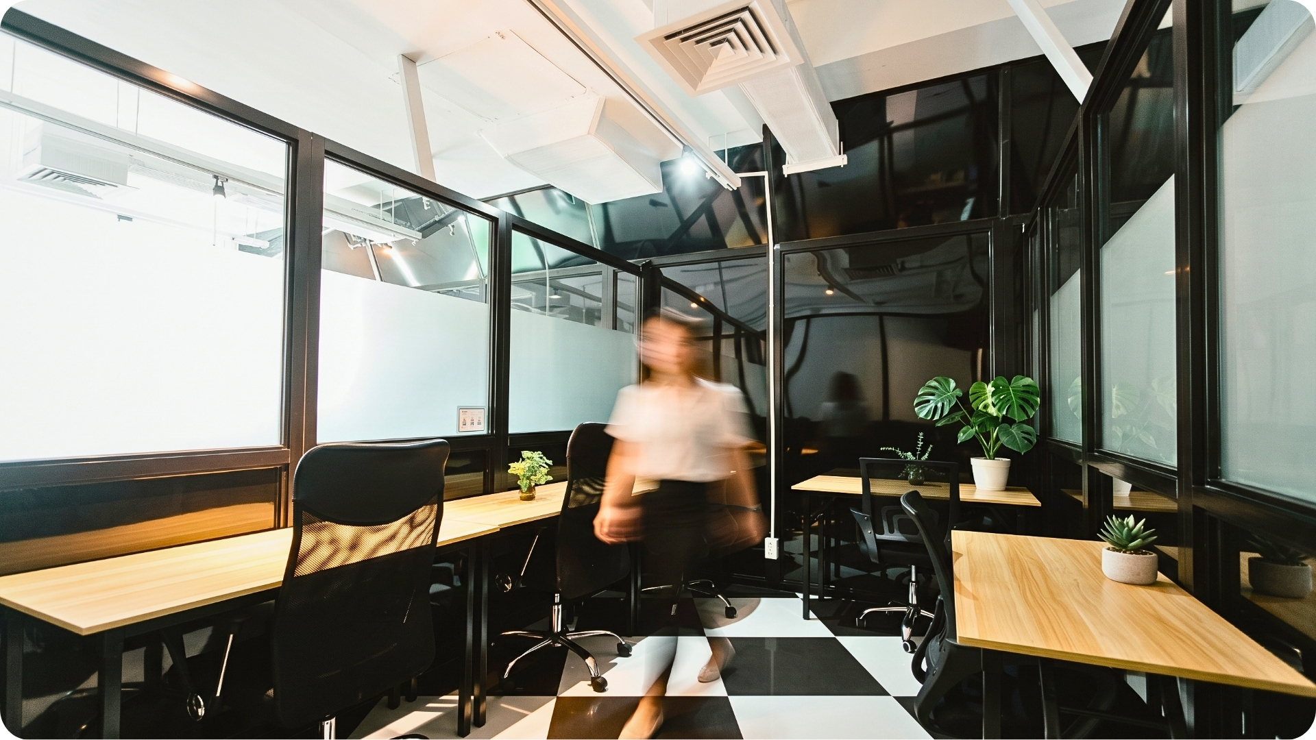 Zero-Ten Park coworking interior in Cebu IT Park