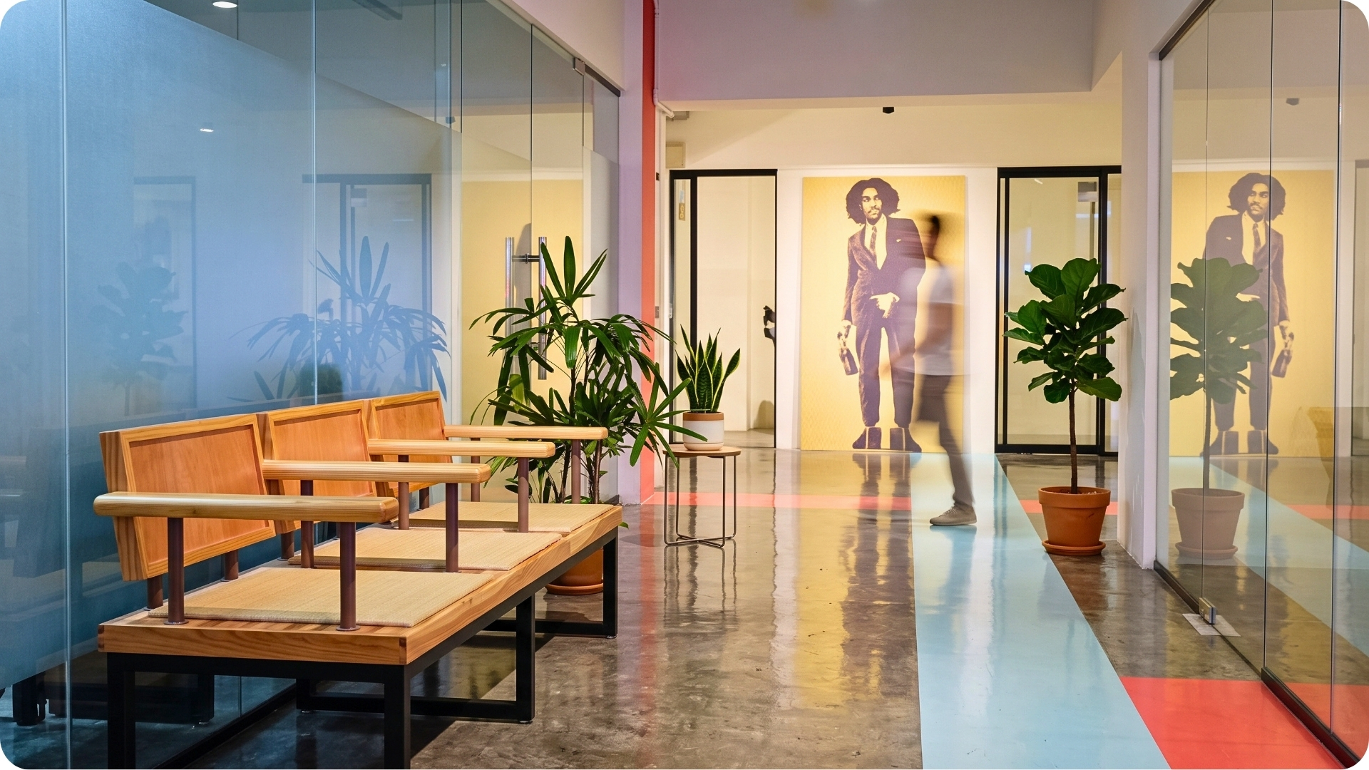 Zero-Ten Park workspace at the Mandaue, Cebu branch