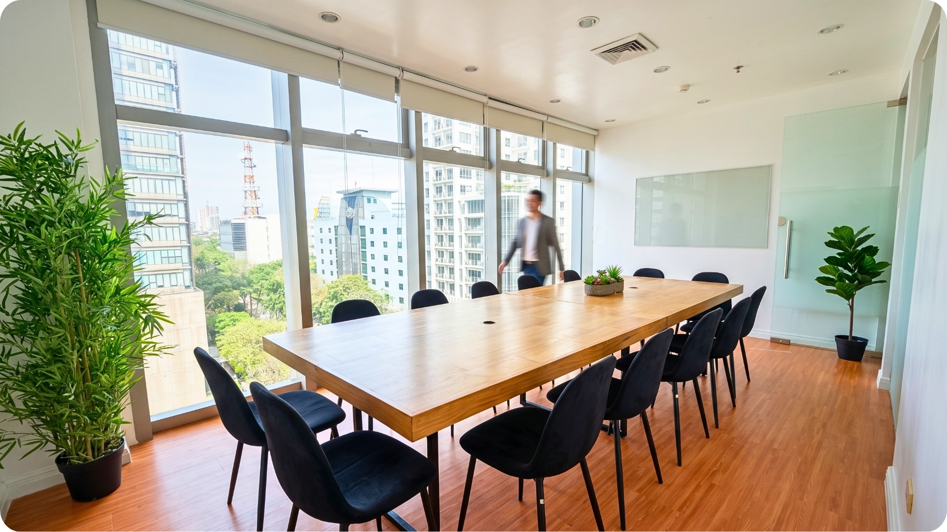 Workspace interior at Zero-Ten Park Cebu IT Park