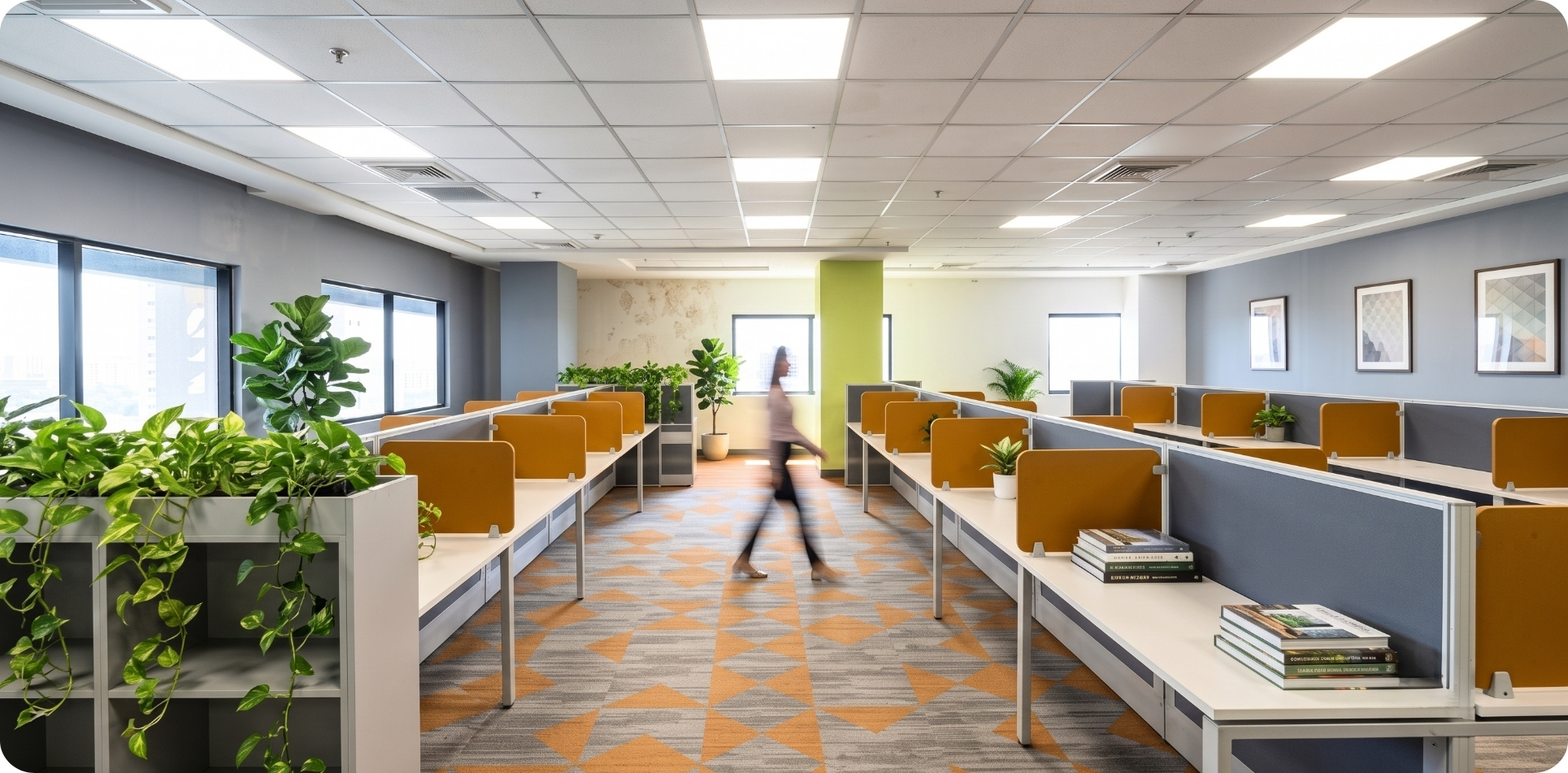 BPO floor interior at Zero-Ten Park Cebu IT Park