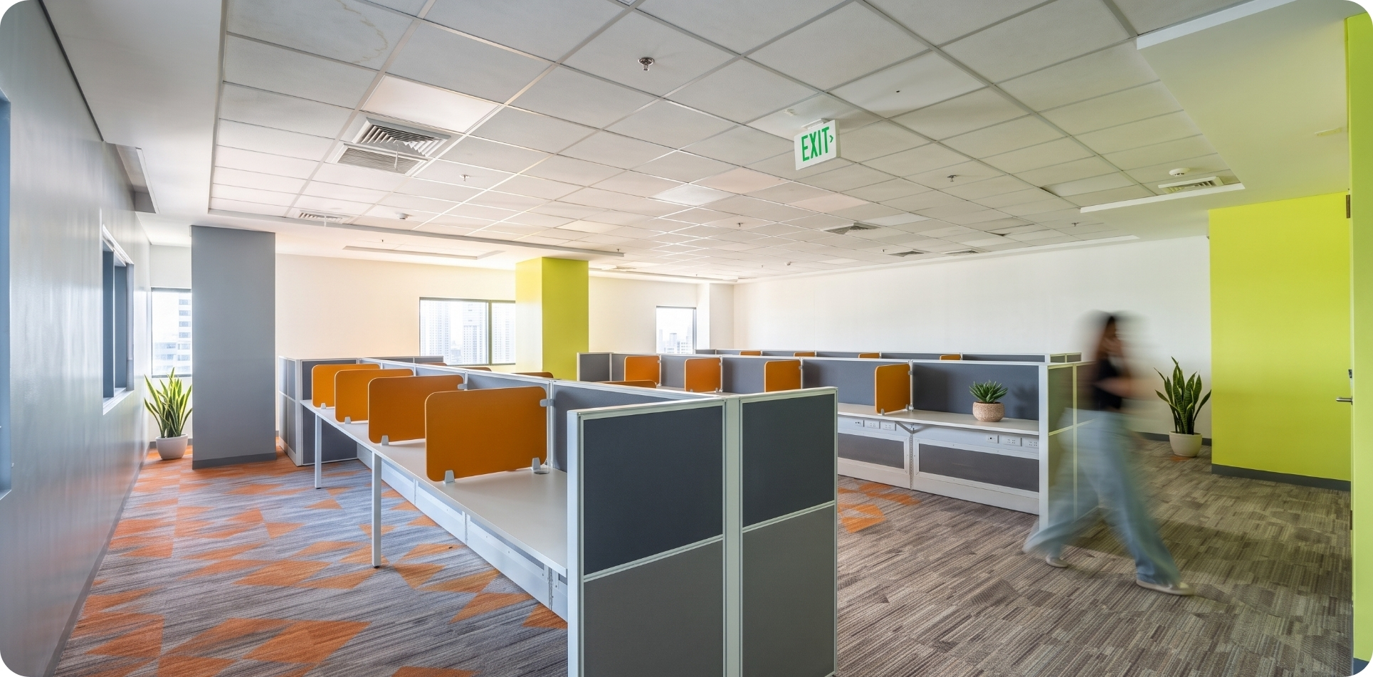Zero-Ten Park BPO floor at Cebu IT Park