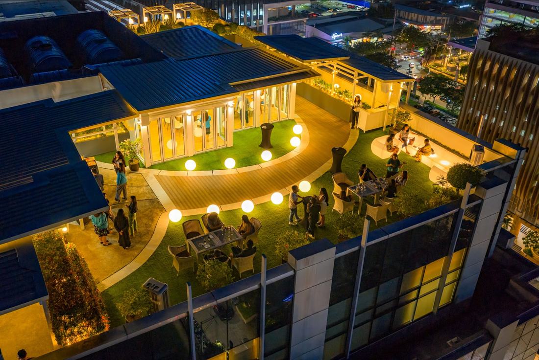 16F Mabuhay Tower Sky Lawn, an outdoor rooftop event space at Zero-Ten Park Cebu IT Park