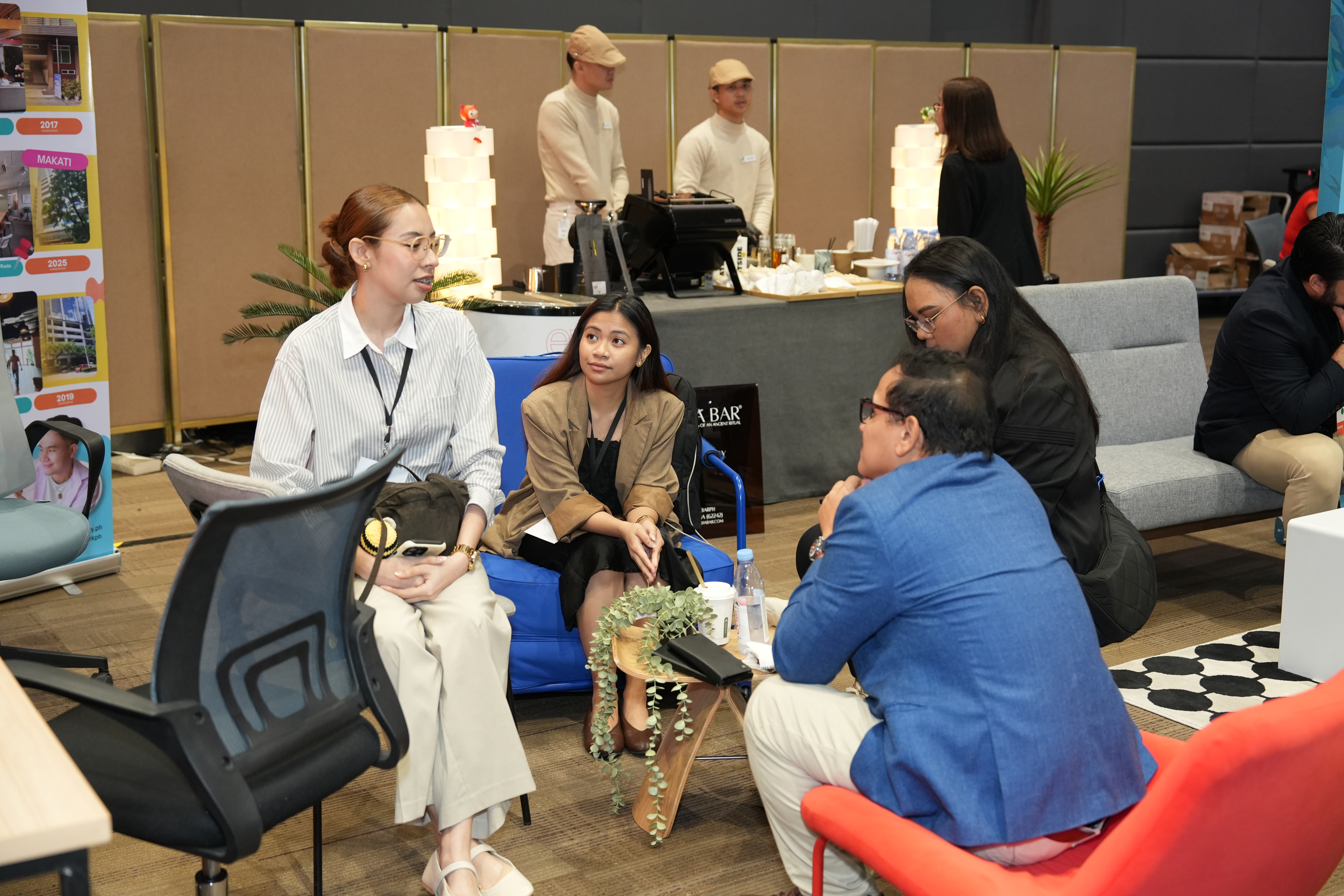 Zero-Ten Park and QBO Innovation mentors during Echelon Philippines 2026