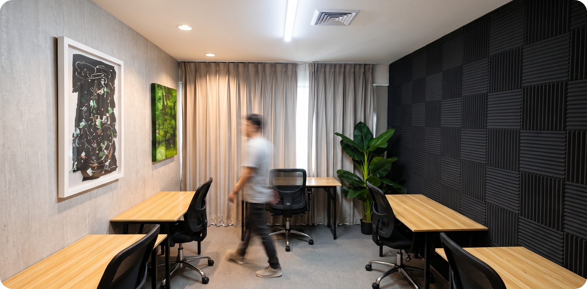 Meeting Room B at Zero-Ten Park Cebu IT Park