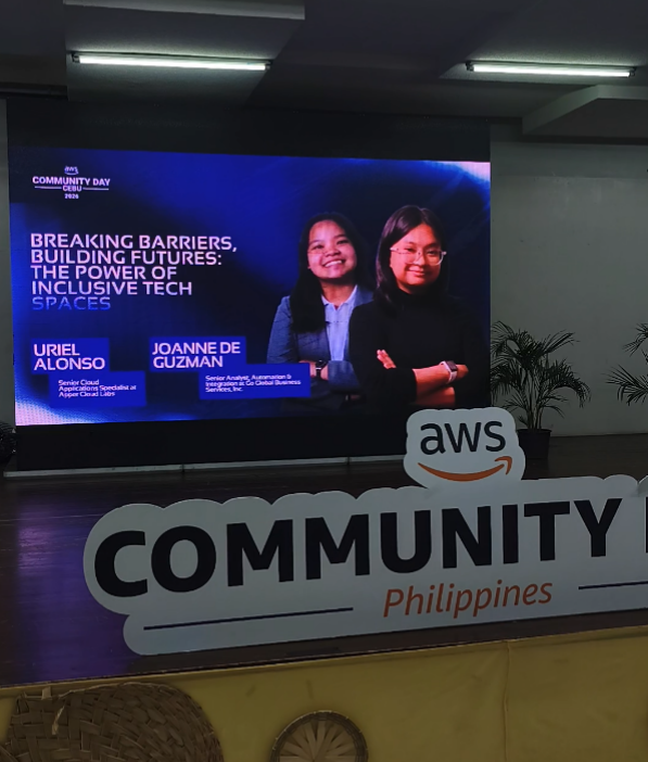 Speakers presenting at AWS Community Day Cebu 2026