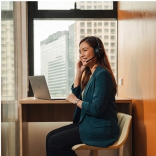 Zero-Ten Park team member on a friendly consultation call.